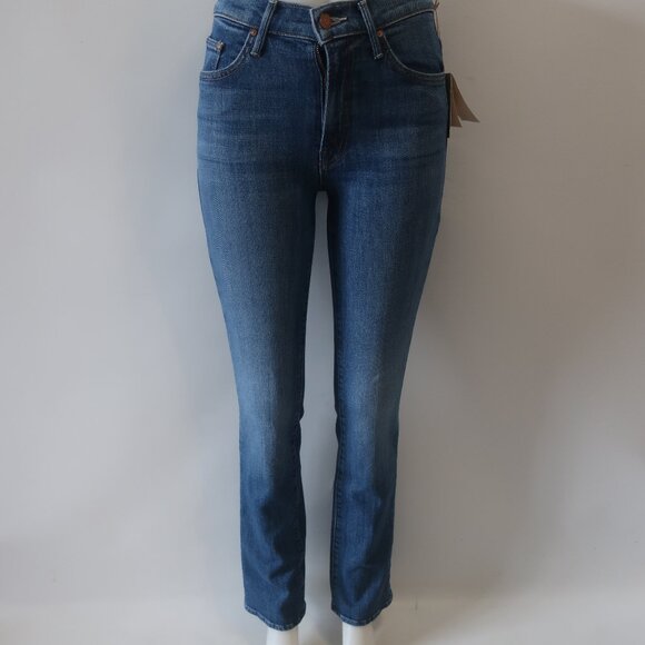 NWT Womens Mother (Item-88) Blue Insider Sneak Loafers And Lassos Jeans 24 - Picture 7 of 14